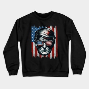 Cool Donald Trump for President 2024 Crewneck Sweatshirt